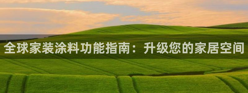 和记官网 公司：全球家装涂料功能指南：升级您的家居空间