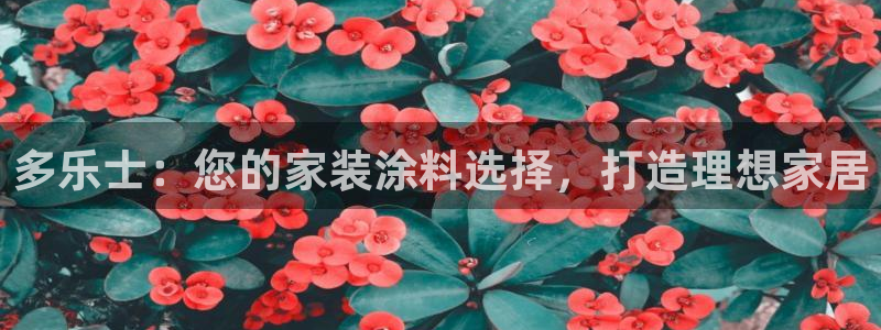 深圳和记科技有限公司：多乐士：您的家装涂料选择，打造理想家居