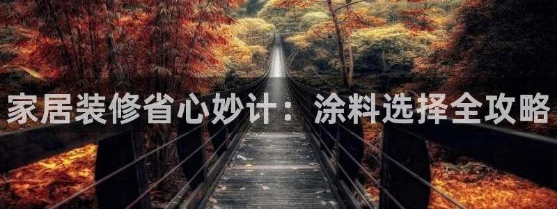 和记h188：家居装修省心妙计：涂料选择全攻略