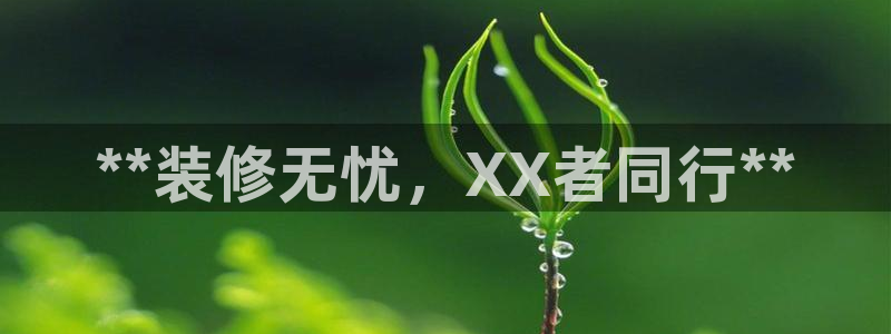 和记最新官方网址：**装修无忧，XX者同行**