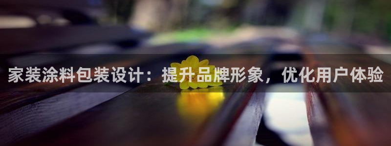 上海和记餐饮：家装涂料包装设计：提升品牌形象，优化用户体验