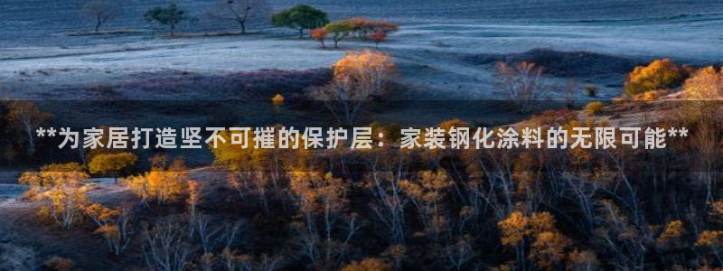 和记ag旗舰国际：**为家居打造坚不可摧的保护层：家装钢化涂料的无限可能**