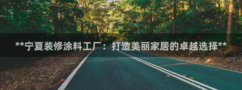 和记h188：**宁夏装修涂料工厂：打造美丽家居的卓越选择**