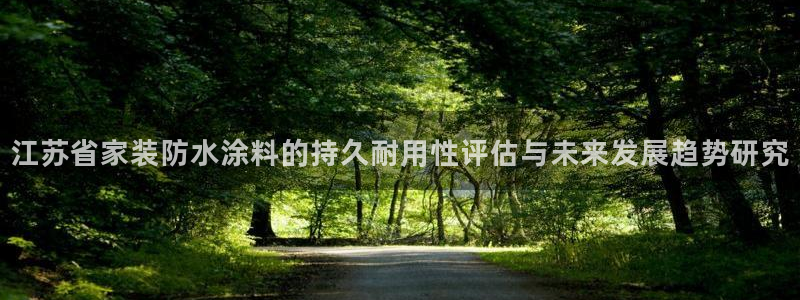 和记官网登录：江苏省家装防水涂料的持久耐用性评估与未来发展趋