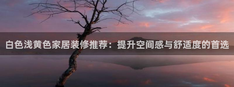 和记h8：白色浅黄色家居装修推荐：提升空间感与舒适度的首选