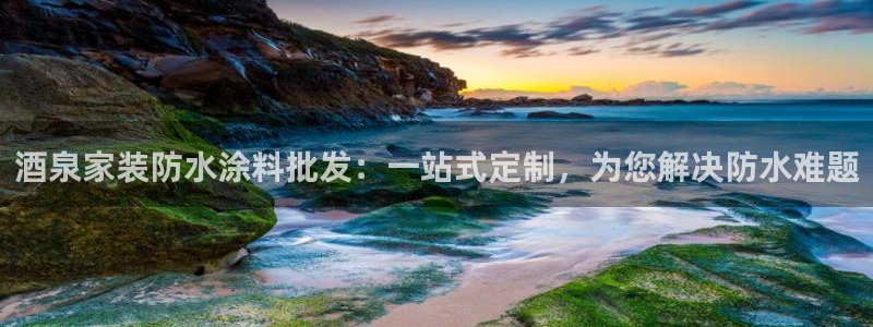 和记AG网站：酒泉家装防水涂料批发：一站式定制，为您解决防水难题