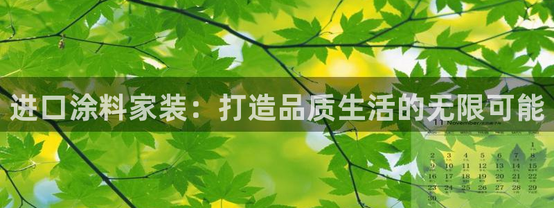 和记2017app：进口涂料家装：打造品质生活的无限可能